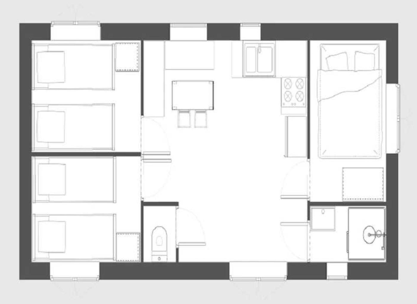 Camping De Charlieu - Mobile Home Exterior foto