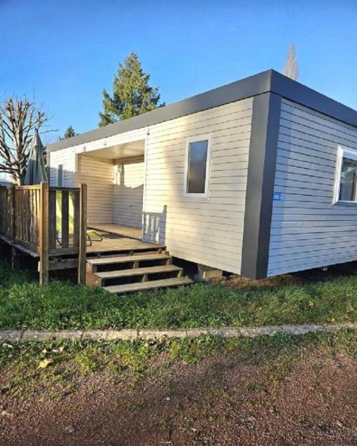 Camping De Charlieu - Mobile Home Exterior foto